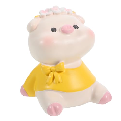 OSOLADY Kleine Tierfiguren Tiermodell Kleines Schweinemodell Kleine Schweinefigur Mini-Schweinchen-Statue Tischdekoration Mikrolandschaftsornament Schweinefiguren Harz OSOLADY Kleine Tierfiguren Tiermodell Kleines Schweinemodell Kleine Schweinefigur Mini-Schweinchen-Statue Tischdekoration Mikrolandschaftsornament Schweinefiguren Harz von OSOLADY