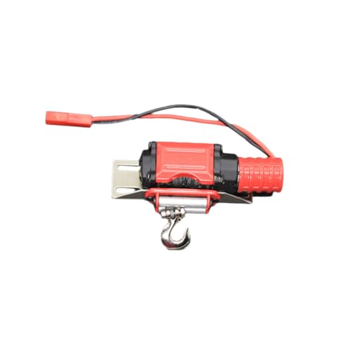 OSOLADY Metal Winch Traction für Crawler Car Simulierter Elektrowinden Zubehör Rot Schwarz für Vordere und Hintere Installation Niedriger Geräuschpegel Energieeffizient Hohe Attraktivität OSOLADY Metal Winch Traction für Crawler Car Simulierter Elektrowinden Zubehör Rot Schwarz für Vordere und Hintere Installation Niedriger Geräuschpegel Energieeffizient Hohe Attraktivität von OSOLADY
