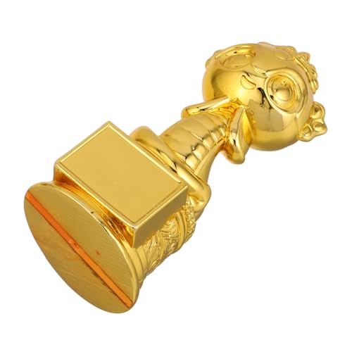 OSOLADY Schlangen-trophäe Aus Kunstharz Gewinnerpokal Chinesisches Jahrespreis Desktop-Statue Büro Heimdekoration Neujahr OSOLADY Schlangen-trophäe Aus Kunstharz Gewinnerpokal Chinesisches Jahrespreis Desktop-Statue Büro Heimdekoration Neujahr von OSOLADY
