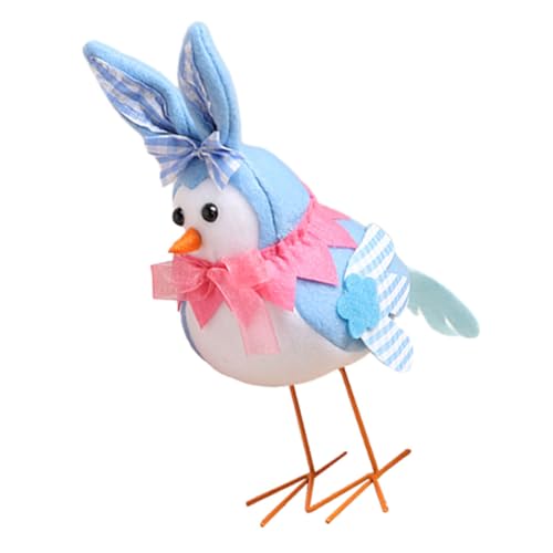 OSOLADY Osterpuppe Easter Egg Decoration Ostern tischdeko Ostern geschenktasche Ostern Dekorationen Kuscheltier Plüsch ausgestopftes Vogelmodell Kleinkind gestopftes Tier Stoff von OSOLADY