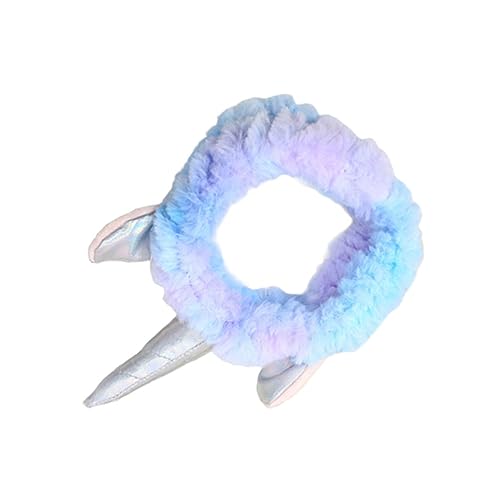 OSOLADY Party Supplies Süßes Damen Stirnband Haarband Plüsch Elastische Haarbänder Haarband Kopfschmuck Stilvolle Kopfbedeckung Einhorn Haarbänder Haar Accessoires Blau OSOLADY Party Supplies Süßes Damen Stirnband Haarband Plüsch Elastische Haarbänder Haarband Kopfschmuck Stilvolle Kopfbedeckung Einhorn Haarbänder Haar Accessoires Blau von OSOLADY