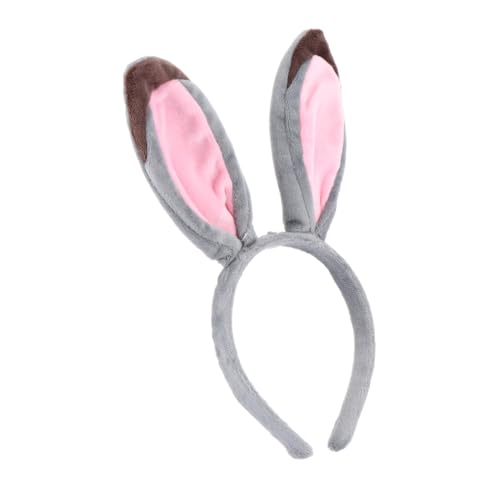 OSOLADY Plüsch Hasenohr Haarreif für Karneval Halloween Kostümparty Süßes Kaninchen Ohr Stirnband in Einheitsgröße mit Festlicher Atmosphäre OSOLADY Plüsch Hasenohr Haarreif für Karneval Halloween Kostümparty Süßes Kaninchen Ohr Stirnband in Einheitsgröße mit Festlicher Atmosphäre von OSOLADY
