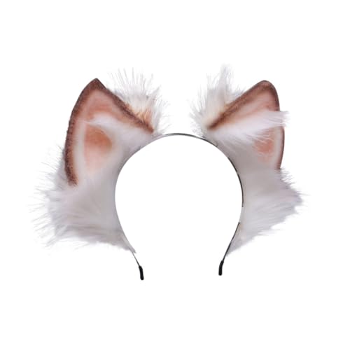 OSOLADY Plüsch Tierohren Haarreif Foxy Cosplay Accessoire für Damen für Partys Fotoshootings Geburtstagsfeiern und Bühnenauftritte Geeignet für Verschiedene Frisuren und Kopfgrößen OSOLADY Plüsch Tierohren Haarreif Foxy Cosplay Accessoire für Damen für Partys Fotoshootings Geburtstagsfeiern und Bühnenauftritte Geeignet für Verschiedene Frisuren und Kopfgrößen von OSOLADY