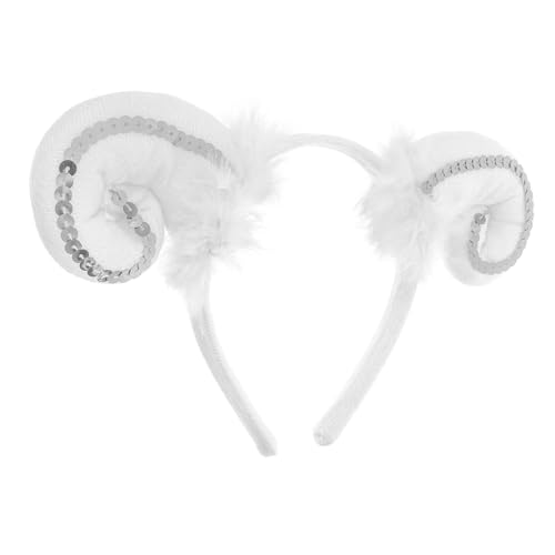 OSOLADY Schafsohren Stirnband für Erwachsene Niedliches Cosplay Haarband für Partys Weiches Tierkostüm Zubehör mit Glatter Oberfläche für Fotos und Besondere Anlässe OSOLADY Schafsohren Stirnband für Erwachsene Niedliches Cosplay Haarband für Partys Weiches Tierkostüm Zubehör mit Glatter Oberfläche für Fotos und Besondere Anlässe von OSOLADY