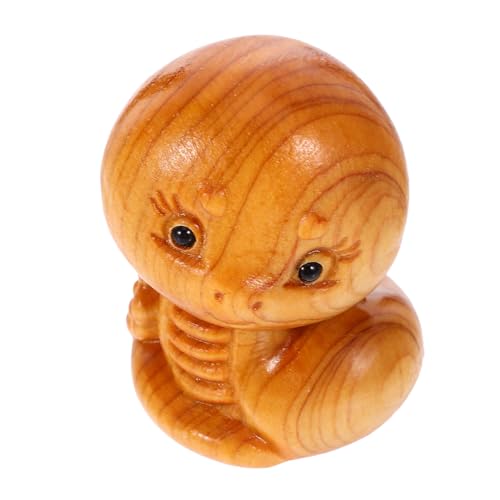 OSOLADY Schlangenfigur Aus Holz Realistische Schlangenstatue Handgefertigtes Objekt Für Schreibtisch Und Garten Neujahrsgeschenk Lebensechtes Design OSOLADY Schlangenfigur Aus Holz Realistische Schlangenstatue Handgefertigtes Objekt Für Schreibtisch Und Garten Neujahrsgeschenk Lebensechtes Design von OSOLADY