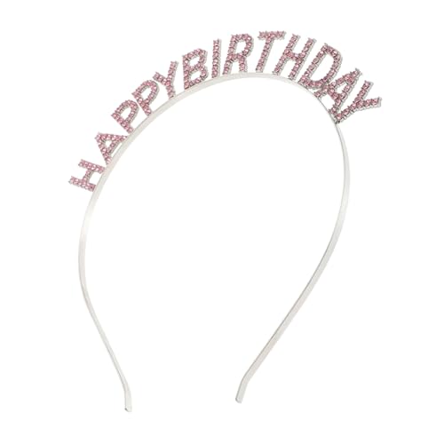OSOLADY Versatile Happy Birthday Hairband für Glitzernde Party Haarschmuck für Geburtstagsfeiern Fototermine und Festlichkeiten Sicher und Langlebig Kleine OSOLADY Versatile Happy Birthday Hairband für Glitzernde Party Haarschmuck für Geburtstagsfeiern Fototermine und Festlichkeiten Sicher und Langlebig Kleine von OSOLADY