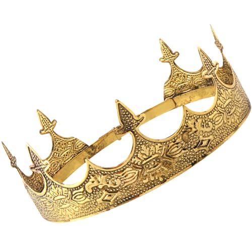 OSOLADY Verstellbare Herrenkrone für Cosplay und Partys Zierkrone mit Exzellentem Design für Geburtstagsfeiern und Besondere Anlässe Kopfdekoration für Männer und von OSOLADY