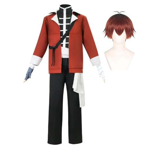 OSRDFV Beyond Journey's End Cosplay Kostüm - Komplettset Anime Charakter Outfits Erwachsene Fancy Dress für Halloween Karneval Party (Stark Vollkostüm (mit Perücke), XXL) von OSRDFV