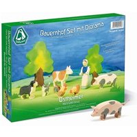 OSTHEIMER 60303 Bauernhof Set mit Diorama 8-tlg. von OSTHEIMER
