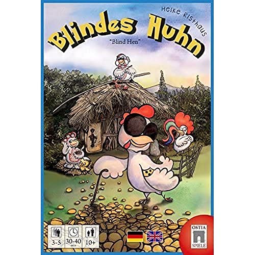Ostia-Spiele BH001 - Blindes Huhn - Trickreiches Versteigerungsspiel mit viel Bluff von OSTIA-Spiele GbR