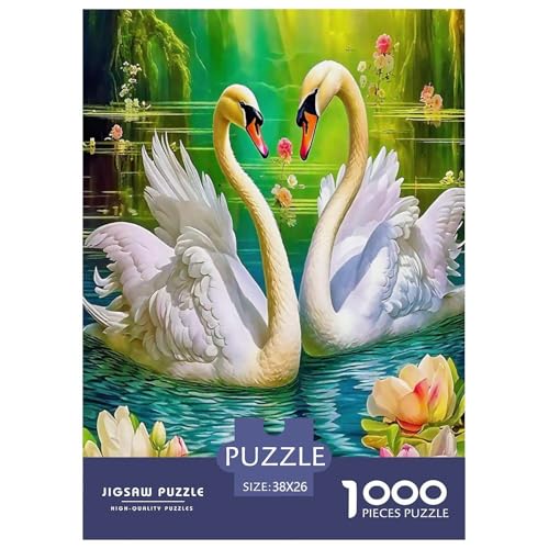 Blumen und Schwäne Puzzle Tier 1000 Teiles Puzzle Farbenfrohes Legespiel Home Dekoration Für Erwachsene Teens Kinder 1000 Teile Feiertags- Und Reisegeschenke Feiertags- Und Reisegeschenke 38x26cm/100 Blumen und Schwäne Puzzle Tier 1000 Teiles Puzzle Farbenfrohes Legespiel Home Dekoration Für Erwachsene Teens Kinder 1000 Teile Feiertags- Und Reisegeschenke Feiertags- Und Reisegeschenke 38x26cm/100 von OTBSDNKZZ