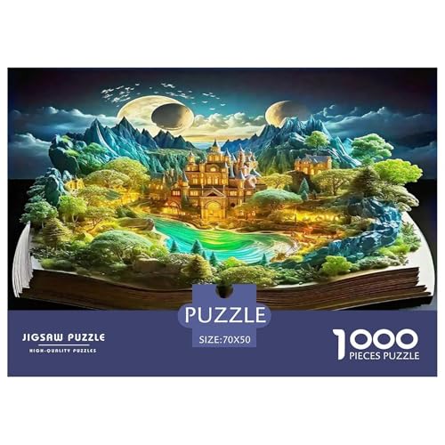 Books and Nature Puzzle Dreamlike Scenery 1000-teiliges Stress Abbauen Für Die Ganze Familie 1000 Teile Feiertags- Und Reisegeschenke Feiertags- Und Reisegeschenke 70x50cm/1000pcs Books and Nature Puzzle Dreamlike Scenery 1000-teiliges Stress Abbauen Für Die Ganze Familie 1000 Teile Feiertags- Und Reisegeschenke Feiertags- Und Reisegeschenke 70x50cm/1000pcs von OTBSDNKZZ