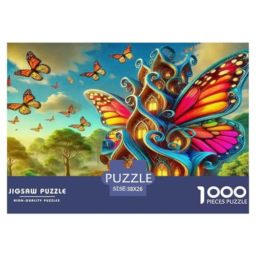 Butterfly Puzzle Animal 1000 Teiles Puzzle Farbenfrohes Legespiel Home Dekoration Für Die Ganze Familie 1000 Teile Feiertags- Und Reisegeschenke Geschenke Für Frauen,Geschenke Für Männer 38x26cm/1000p Butterfly Puzzle Animal 1000 Teiles Puzzle Farbenfrohes Legespiel Home Dekoration Für Die Ganze Familie 1000 Teile Feiertags- Und Reisegeschenke Geschenke Für Frauen,Geschenke Für Männer 38x26cm/1000p von OTBSDNKZZ