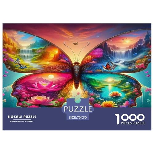 Butterfly Puzzle Animal 1000 Teiles Puzzle Farbenfrohes Legespiel Home Dekoration Für Erwachsene Teens Kinder 1000 Teile Geschenke Für Frauen,Geschenke Für Männer Geschenke Für Frauen,Geschenke Für Mä Butterfly Puzzle Animal 1000 Teiles Puzzle Farbenfrohes Legespiel Home Dekoration Für Erwachsene Teens Kinder 1000 Teile Geschenke Für Frauen,Geschenke Für Männer Geschenke Für Frauen,Geschenke Für Mä von OTBSDNKZZ