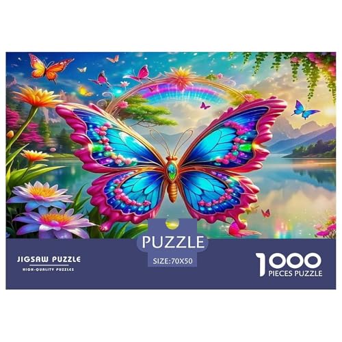 Butterfly Puzzle Animal 1000 Teiles Puzzle Farbenfrohes Legespiel Home Dekoration Für Erwachsene Teens Kinder 1000 Teile Geschenke Für Frauen,Geschenke Für Männer Geschenke Für Frauen,Geschenke Für Mä Butterfly Puzzle Animal 1000 Teiles Puzzle Farbenfrohes Legespiel Home Dekoration Für Erwachsene Teens Kinder 1000 Teile Geschenke Für Frauen,Geschenke Für Männer Geschenke Für Frauen,Geschenke Für Mä von OTBSDNKZZ