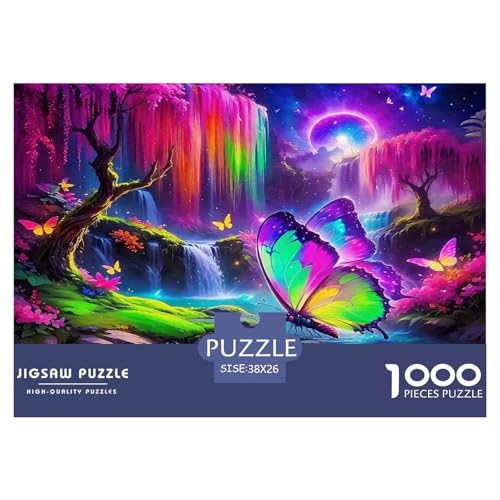 Butterfly Puzzle Animal 1000-teiliges Puzzle Farbenfrohes Legespiel Home Dekoration Für Die Ganze Familie 1000 Teile Feiertags- Und Reisegeschenke Geschenke Für Frauen,Geschenke Für Männer 38x26cm/100 Butterfly Puzzle Animal 1000-teiliges Puzzle Farbenfrohes Legespiel Home Dekoration Für Die Ganze Familie 1000 Teile Feiertags- Und Reisegeschenke Geschenke Für Frauen,Geschenke Für Männer 38x26cm/100 von OTBSDNKZZ
