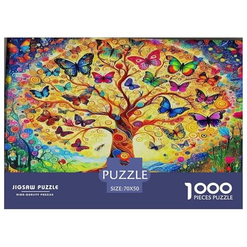 Butterfly Puzzle Animal 1000-teiliges Puzzle Farbenfrohes Legespiel Home Dekoration Für Die Ganze Familie 1000 Teile Geschenke Für Frauen,Geschenke Für Männer Feiertags- Und Reisegeschenke 70x50cm/100 Butterfly Puzzle Animal 1000-teiliges Puzzle Farbenfrohes Legespiel Home Dekoration Für Die Ganze Familie 1000 Teile Geschenke Für Frauen,Geschenke Für Männer Feiertags- Und Reisegeschenke 70x50cm/100 von OTBSDNKZZ