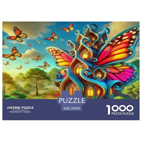 Butterfly Puzzle Animal 1000-teiliges Puzzle Farbenfrohes Legespiel Home Dekoration Für Die Ganze Familie 1000 Teile Geschenke Für Frauen,Geschenke Für Männer Feiertags- Und Reisegeschenke 70x50cm/100 Butterfly Puzzle Animal 1000-teiliges Puzzle Farbenfrohes Legespiel Home Dekoration Für Die Ganze Familie 1000 Teile Geschenke Für Frauen,Geschenke Für Männer Feiertags- Und Reisegeschenke 70x50cm/100 von OTBSDNKZZ