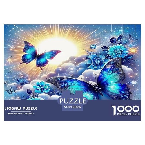 Butterfly Puzzle Animal 1000-teiliges Puzzle Farbenfrohes Legespiel Home Dekoration Für Erwachsene Teens Kinder 1000 Teile Geschenke Für Frauen,Geschenke Für Männer Feiertags- Und Reisegeschenke 38x26 Butterfly Puzzle Animal 1000-teiliges Puzzle Farbenfrohes Legespiel Home Dekoration Für Erwachsene Teens Kinder 1000 Teile Geschenke Für Frauen,Geschenke Für Männer Feiertags- Und Reisegeschenke 38x26 von OTBSDNKZZ