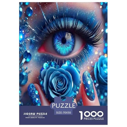 Charmante Augen Puzzle Künstliche Schüler 1000-teiliges Klassische Puzzlespiele Für Die Ganze Familie 1000 Teile Geschenke Für Frauen,Geschenke Für Männer 70x50cm/1000pcs Charmante Augen Puzzle Künstliche Schüler 1000-teiliges Klassische Puzzlespiele Für Die Ganze Familie 1000 Teile Geschenke Für Frauen,Geschenke Für Männer 70x50cm/1000pcs von OTBSDNKZZ