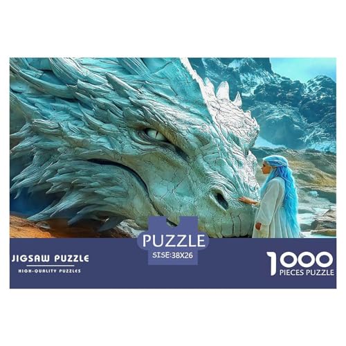 Dragon And Beauty Puzzle Animal 1000 Teiles Puzzle Farbenfrohes Legespiel Home Dekoration Für Erwachsene Teens Kinder 1000 Teile Feiertags- Und Reisegeschenke Feiertags- Und Reisegeschenke 38x26cm/100 Dragon And Beauty Puzzle Animal 1000 Teiles Puzzle Farbenfrohes Legespiel Home Dekoration Für Erwachsene Teens Kinder 1000 Teile Feiertags- Und Reisegeschenke Feiertags- Und Reisegeschenke 38x26cm/100 von OTBSDNKZZ