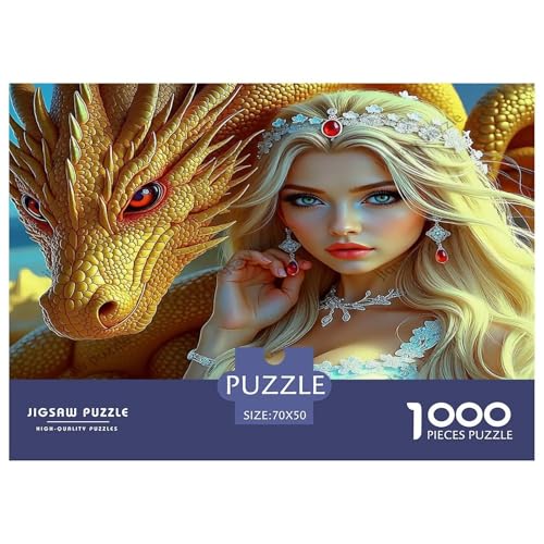Dragon And Beauty Puzzle Animal 1000 Teiles Puzzle Farbenfrohes Legespiel Home Dekoration Für Erwachsene Teens Kinder 1000 Teile Feiertags- Und Reisegeschenke Feiertags- Und Reisegeschenke 70x50cm/100 Dragon And Beauty Puzzle Animal 1000 Teiles Puzzle Farbenfrohes Legespiel Home Dekoration Für Erwachsene Teens Kinder 1000 Teile Feiertags- Und Reisegeschenke Feiertags- Und Reisegeschenke 70x50cm/100 von OTBSDNKZZ