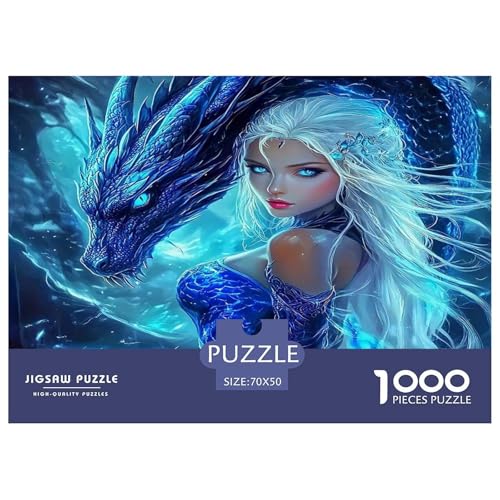 Dragon And Beauty Puzzle Animal 1000-teiliges Puzzle Farbenfrohes Legespiel Home Dekoration Für Erwachsene Teens Kinder 1000 Teile Feiertags- Und Reisegeschenke Feiertags- Und Reisegeschenke 70x50cm/1 Dragon And Beauty Puzzle Animal 1000-teiliges Puzzle Farbenfrohes Legespiel Home Dekoration Für Erwachsene Teens Kinder 1000 Teile Feiertags- Und Reisegeschenke Feiertags- Und Reisegeschenke 70x50cm/1 von OTBSDNKZZ