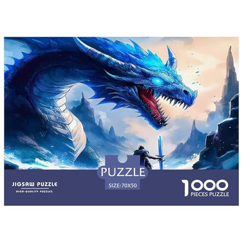 Dragon Warrior Puzzles Fairy Tales 1000 Teiles Puzzle Farbenfrohes Legespiel Home Dekoration Für Die Ganze Familie 1000 Teile Geschenke Für Frauen,Geschenke Für Männer Feiertags- Und Reisegeschenke 70 Dragon Warrior Puzzles Fairy Tales 1000 Teiles Puzzle Farbenfrohes Legespiel Home Dekoration Für Die Ganze Familie 1000 Teile Geschenke Für Frauen,Geschenke Für Männer Feiertags- Und Reisegeschenke 70 von OTBSDNKZZ