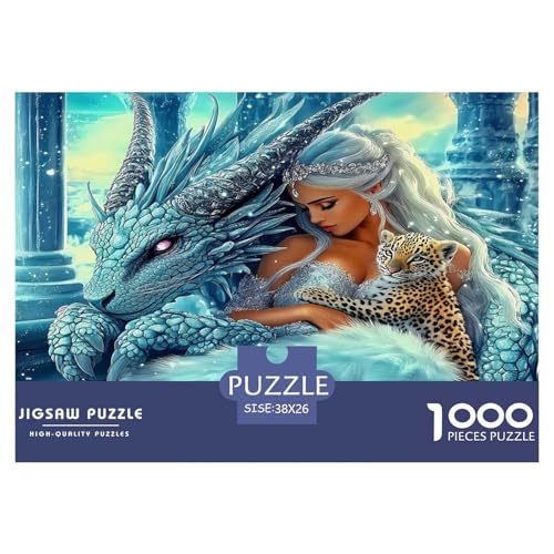 Dragon and Beauty Puzzle Animal 1000 Teiles Stress Abbauen Für Die Ganze Familie 1000 Teile Feiertags- Und Reisegeschenke Feiertags- Und Reisegeschenke 38x26cm/1000pcs Dragon and Beauty Puzzle Animal 1000 Teiles Stress Abbauen Für Die Ganze Familie 1000 Teile Feiertags- Und Reisegeschenke Feiertags- Und Reisegeschenke 38x26cm/1000pcs von OTBSDNKZZ
