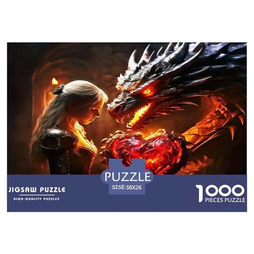 Dragon and Beauty Puzzle Animal 1000 Teiles Stress Abbauen Für Erwachsene Teens Kinder 1000 Teile Geschenke Für Frauen,Geschenke Für Männer Geschenke Für Frauen,Geschenke Für Männer 38x26cm/1000pcs Dragon and Beauty Puzzle Animal 1000 Teiles Stress Abbauen Für Erwachsene Teens Kinder 1000 Teile Geschenke Für Frauen,Geschenke Für Männer Geschenke Für Frauen,Geschenke Für Männer 38x26cm/1000pcs von OTBSDNKZZ