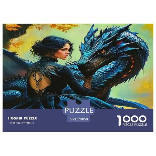 Dragon and Beauty Puzzle Animal 1000-teiliges Stress Abbauen Für Die Ganze Familie 1000 Teile Geschenke Für Frauen,Geschenke Für Männer Feiertags- Und Reisegeschenke 70x50cm/1000pcs Dragon and Beauty Puzzle Animal 1000-teiliges Stress Abbauen Für Die Ganze Familie 1000 Teile Geschenke Für Frauen,Geschenke Für Männer Feiertags- Und Reisegeschenke 70x50cm/1000pcs von OTBSDNKZZ