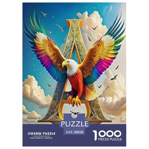 Eagle of Majesty Puzzle 1000-teiliges Stress Abbauen Für Die Ganze Familie 1000 Teile Feiertags- Und Reisegeschenke Feiertags- Und Reisegeschenke 38x26cm/1000pcs Eagle of Majesty Puzzle 1000-teiliges Stress Abbauen Für Die Ganze Familie 1000 Teile Feiertags- Und Reisegeschenke Feiertags- Und Reisegeschenke 38x26cm/1000pcs von OTBSDNKZZ