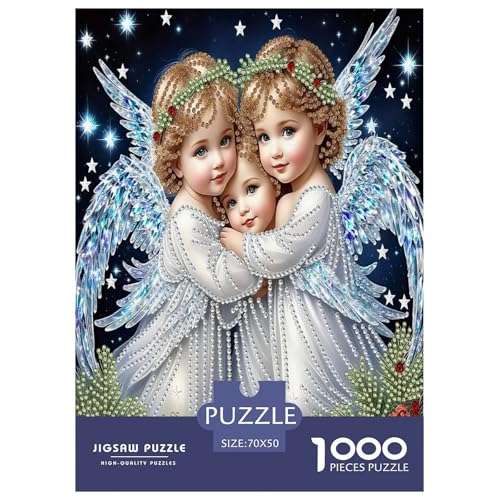 Engel Flügel Puzzle Religion 1000 Teiles Stress Abbauen Für Erwachsene Teens Kinder 1000 Teile Geschenke Für Frauen,Geschenke Für Männer Feiertags- Und Reisegeschenke 70x50cm/1000pcs Engel Flügel Puzzle Religion 1000 Teiles Stress Abbauen Für Erwachsene Teens Kinder 1000 Teile Geschenke Für Frauen,Geschenke Für Männer Feiertags- Und Reisegeschenke 70x50cm/1000pcs von OTBSDNKZZ