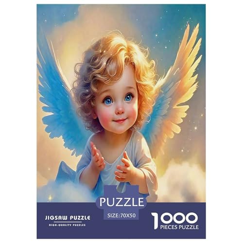 Engel Flügel Puzzle Religion 1000-teiliges Klassische Puzzlespiele Für Erwachsene Teens Kinder 1000 Teile Geschenke Für Frauen,Geschenke Für Männer Feiertags- Und Reisegeschenke 70x50cm/1000pcs Engel Flügel Puzzle Religion 1000-teiliges Klassische Puzzlespiele Für Erwachsene Teens Kinder 1000 Teile Geschenke Für Frauen,Geschenke Für Männer Feiertags- Und Reisegeschenke 70x50cm/1000pcs von OTBSDNKZZ