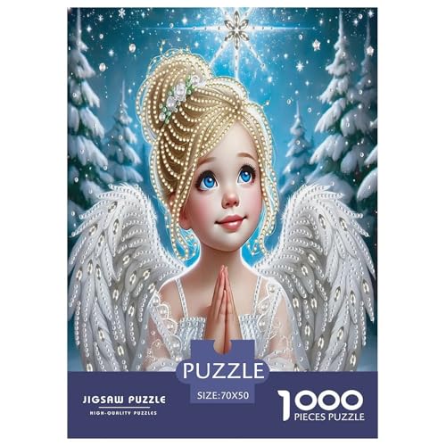 Engel Flügel Puzzle Religion 1000-teiliges Klassische Puzzlespiele Für Erwachsene Teens Kinder 1000 Teile Geschenke Für Frauen,Geschenke Für Männer Feiertags- Und Reisegeschenke 70x50cm/1000pcs Engel Flügel Puzzle Religion 1000-teiliges Klassische Puzzlespiele Für Erwachsene Teens Kinder 1000 Teile Geschenke Für Frauen,Geschenke Für Männer Feiertags- Und Reisegeschenke 70x50cm/1000pcs von OTBSDNKZZ