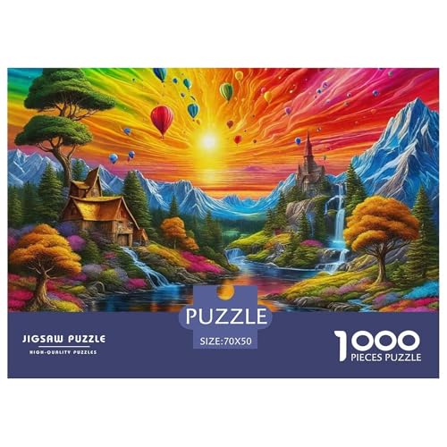 Fairy Tale Secret Realm Puzzle Scenery 1000 Teiles Klassische Puzzlespiele Für Erwachsene Teens Kinder 1000 Teile Geschenke Für Frauen,Geschenke Für Männer Geschenke Für Frauen,Geschenke Für Männer 70 von OTBSDNKZZ