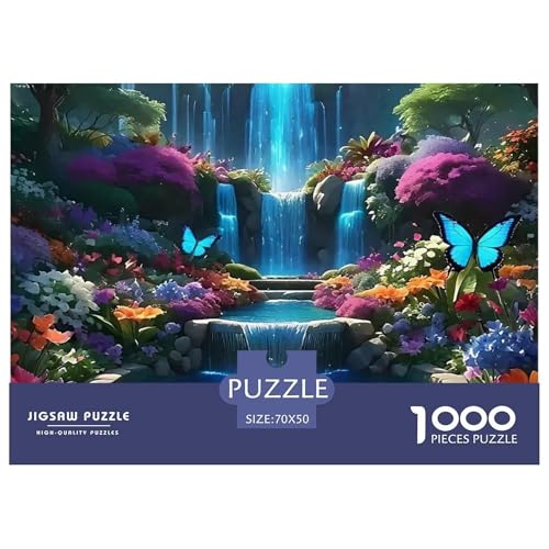 Fairy Tale Secret Realm Puzzle Scenery 1000 Teiles Stress Abbauen Für Erwachsene Teens Kinder 1000 Teile Feiertags- Und Reisegeschenke Geschenke Für Frauen,Geschenke Für Männer 70x50cm/1000pcs von OTBSDNKZZ
