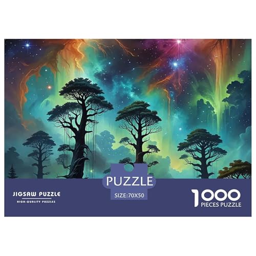 Fairy Tale Secret Realm Puzzle Scenery 1000-teiliges Stress Abbauen Für Erwachsene Teens Kinder 1000 Teile Feiertags- Und Reisegeschenke Geschenke Für Frauen,Geschenke Für Männer 70x50cm/1000pcs von OTBSDNKZZ