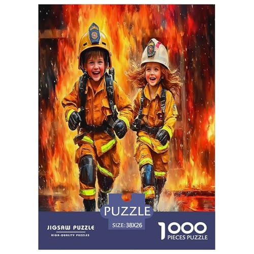 Große Feuerwehrleute Puzzle Held 1000 Teiles Stress Abbauen Für Erwachsene Teens Kinder 1000 Teile Feiertags- Und Reisegeschenke Geschenke Für Frauen,Geschenke Für Männer 38x26cm/1000pcs Große Feuerwehrleute Puzzle Held 1000 Teiles Stress Abbauen Für Erwachsene Teens Kinder 1000 Teile Feiertags- Und Reisegeschenke Geschenke Für Frauen,Geschenke Für Männer 38x26cm/1000pcs von OTBSDNKZZ
