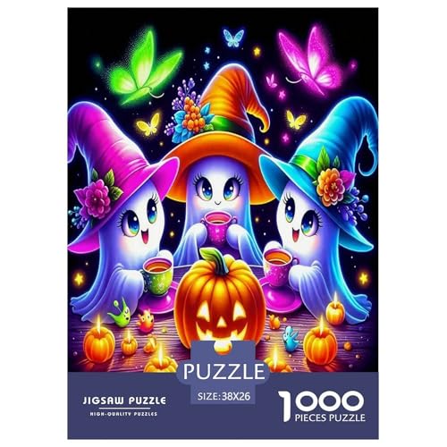 Halloween Puzzle Geist 1000-teiliges Stress Abbauen Für Die Ganze Familie 1000 Teile Geschenke Für Frauen,Geschenke Für Männer Feiertags- Und Reisegeschenke 38x26cm/1000pcs Halloween Puzzle Geist 1000-teiliges Stress Abbauen Für Die Ganze Familie 1000 Teile Geschenke Für Frauen,Geschenke Für Männer Feiertags- Und Reisegeschenke 38x26cm/1000pcs von OTBSDNKZZ