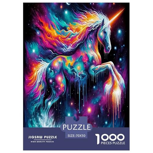 Halloween Puzzle Hexe 1000 Teiles Stress Abbauen Für Erwachsene Teens Kinder 1000 Teile Feiertags- Und Reisegeschenke 70x50cm/1000pcs von OTBSDNKZZ