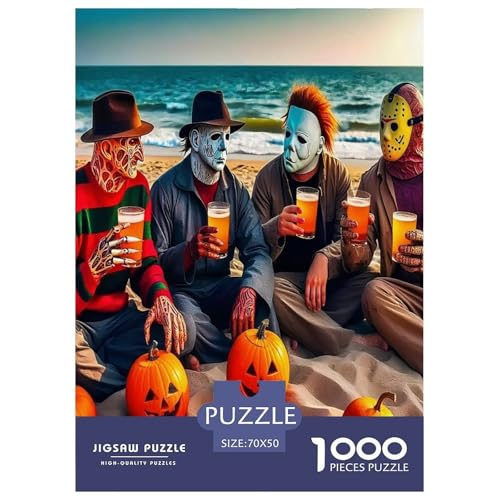 Halloween Puzzle Kürbiskopf 1000 Teiles Klassische Puzzlespiele Für Die Ganze Familie 1000 Teile Feiertags- Und Reisegeschenke Geschenke Für Frauen,Geschenke Für Männer 70x50cm/1000pcs Halloween Puzzle Kürbiskopf 1000 Teiles Klassische Puzzlespiele Für Die Ganze Familie 1000 Teile Feiertags- Und Reisegeschenke Geschenke Für Frauen,Geschenke Für Männer 70x50cm/1000pcs von OTBSDNKZZ