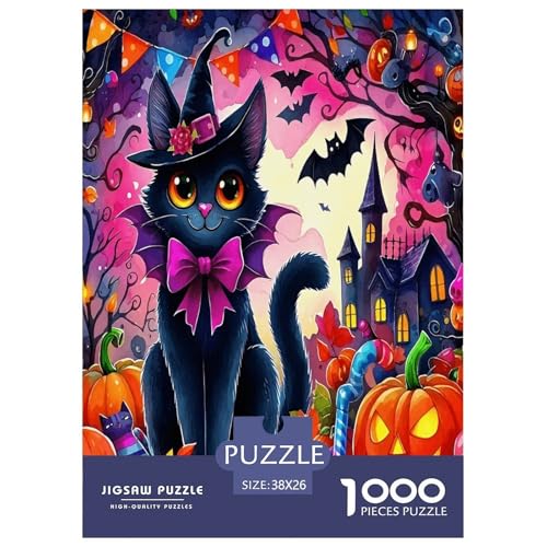 Halloween Puzzle Kürbiskopf 1000 Teiles Stress Abbauen Für Die Ganze Familie 1000 Teile Feiertags- Und Reisegeschenke 38x26cm/1000pcs Halloween Puzzle Kürbiskopf 1000 Teiles Stress Abbauen Für Die Ganze Familie 1000 Teile Feiertags- Und Reisegeschenke 38x26cm/1000pcs von OTBSDNKZZ