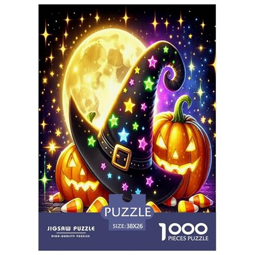 Halloween Puzzle Kürbiskopf 1000 Teiles Stress Abbauen Für Die Ganze Familie 1000 Teile Feiertags- Und Reisegeschenke Geschenke Für Frauen,Geschenke Für Männer 38x26cm/1000pcs Halloween Puzzle Kürbiskopf 1000 Teiles Stress Abbauen Für Die Ganze Familie 1000 Teile Feiertags- Und Reisegeschenke Geschenke Für Frauen,Geschenke Für Männer 38x26cm/1000pcs von OTBSDNKZZ