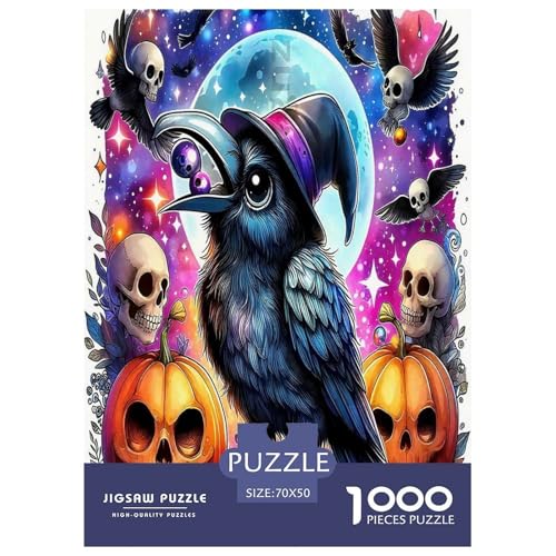 Halloween Puzzle Kürbiskopf 1000 Teiles Stress Abbauen Für Die Ganze Familie 1000 Teile Geschenke Für Frauen,Geschenke Für Männer 70x50cm/1000pcs Halloween Puzzle Kürbiskopf 1000 Teiles Stress Abbauen Für Die Ganze Familie 1000 Teile Geschenke Für Frauen,Geschenke Für Männer 70x50cm/1000pcs von OTBSDNKZZ