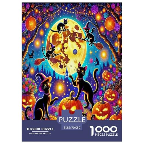 Halloween Puzzle Kürbiskopf 1000-teiliges Klassische Puzzlespiele Für Erwachsene Teens Kinder 1000 Teile Geschenke Für Frauen,Geschenke Für Männer 70x50cm/1000pcs Halloween Puzzle Kürbiskopf 1000-teiliges Klassische Puzzlespiele Für Erwachsene Teens Kinder 1000 Teile Geschenke Für Frauen,Geschenke Für Männer 70x50cm/1000pcs von OTBSDNKZZ