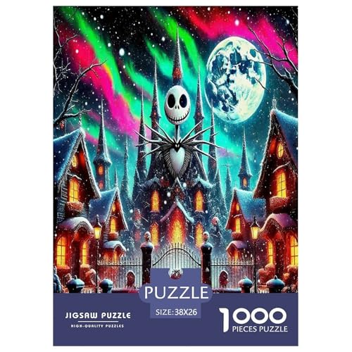 Halloween Puzzle Schloss 1000-teiliges Klassische Puzzlespiele Für Erwachsene Teens Kinder 1000 Teile Geschenke Für Frauen,Geschenke Für Männer 38x26cm/1000pcs Halloween Puzzle Schloss 1000-teiliges Klassische Puzzlespiele Für Erwachsene Teens Kinder 1000 Teile Geschenke Für Frauen,Geschenke Für Männer 38x26cm/1000pcs von OTBSDNKZZ