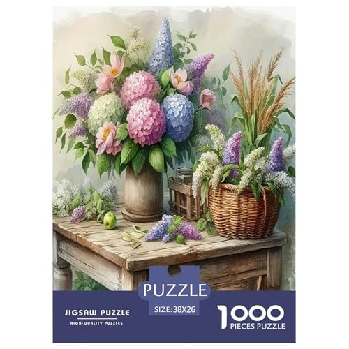 Hydrangee Puzzle Blumen 1000 Teiles Klassische Puzzlespiele Für Die Ganze Familie 1000 Teile Geschenke Für Frauen,Geschenke Für Männer Feiertags- Und Reisegeschenke 38x26cm/1000pcs Hydrangee Puzzle Blumen 1000 Teiles Klassische Puzzlespiele Für Die Ganze Familie 1000 Teile Geschenke Für Frauen,Geschenke Für Männer Feiertags- Und Reisegeschenke 38x26cm/1000pcs von OTBSDNKZZ