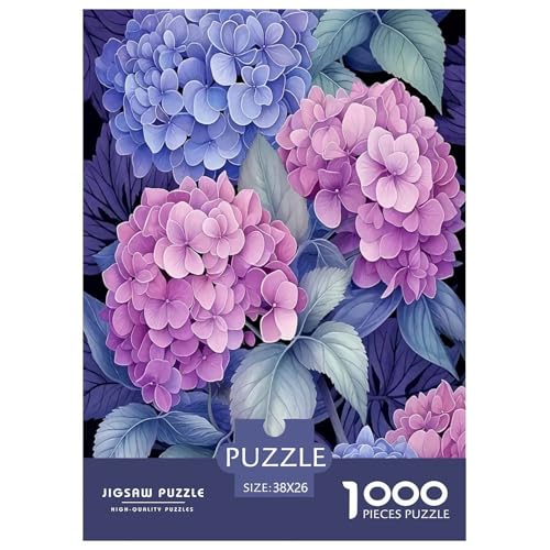 Hydrangee Puzzle Blumen 1000-teiliges Puzzle Farbenfrohes Legespiel Home Dekoration Für Die Ganze Familie 1000 Teile Geschenke Für Frauen,Geschenke Für Männer 38x26cm/1000pcs Hydrangee Puzzle Blumen 1000-teiliges Puzzle Farbenfrohes Legespiel Home Dekoration Für Die Ganze Familie 1000 Teile Geschenke Für Frauen,Geschenke Für Männer 38x26cm/1000pcs von OTBSDNKZZ