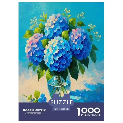 Hydrangee Puzzle Blumen 1000-teiliges Stress Abbauen Für Erwachsene Teens Kinder 1000 Teile Feiertags- Und Reisegeschenke 70x50cm/1000pcs Hydrangee Puzzle Blumen 1000-teiliges Stress Abbauen Für Erwachsene Teens Kinder 1000 Teile Feiertags- Und Reisegeschenke 70x50cm/1000pcs von OTBSDNKZZ